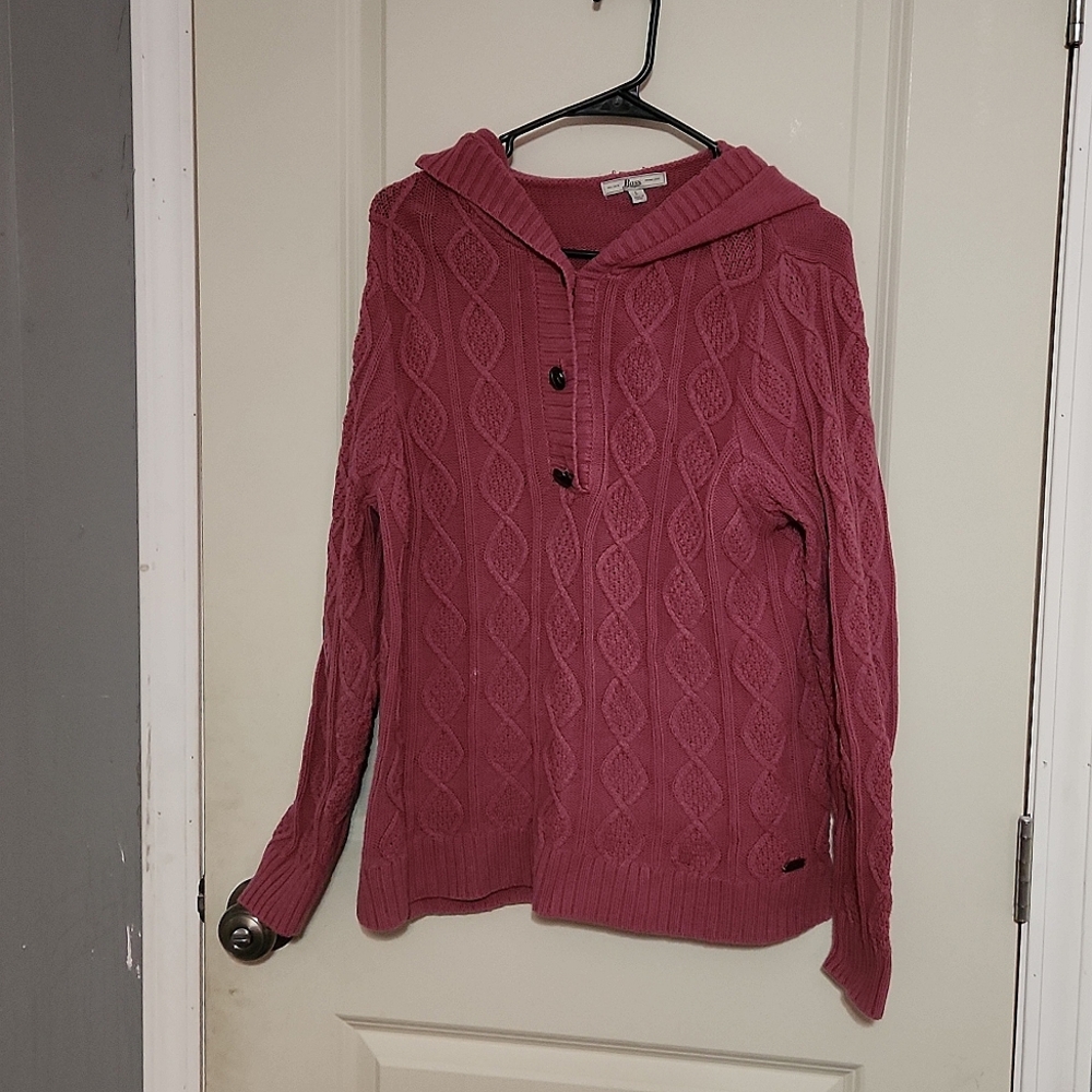 Sweater with hood